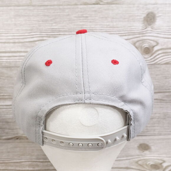 VINTAGE POWER BALL MISSOURI LOTTOE ADJUSTABLE SNAPBACK BASEBALL HAT CAP USA MADE - Picture 6 of 12